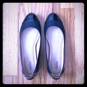 Abella Black Flats